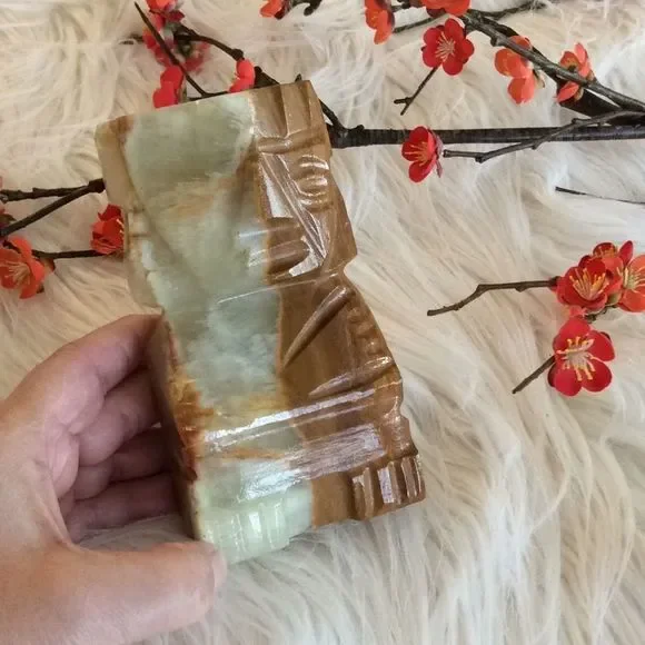 💞Set of 2 carved stone pices💞 - Picture 5 of 8